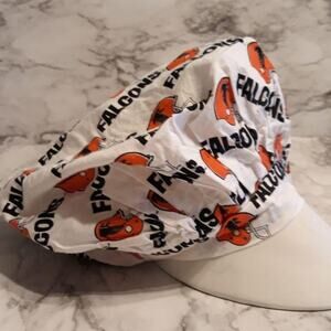 Scrub Hat‎ Cap Healthcare Worker Falcons NFL Bouffant Nurse Hair Cover Hospital